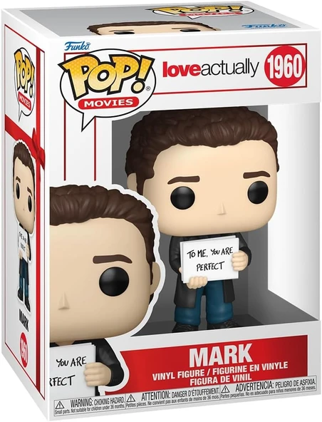 Funko Aslında...Aşk Mark Vinil Figür 1960 None Pop! Standart Polivinil Klorür Fan-Merch, Filmler ürün görseli 1