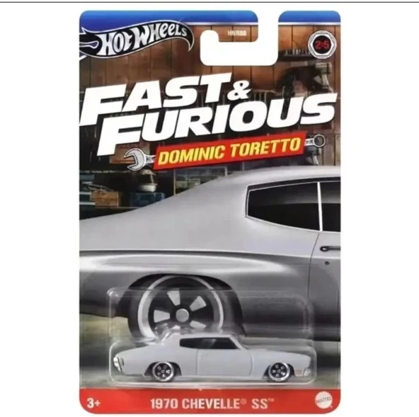 Hot Wheels Fast And Furious Dominic Toretto 1970 Chevelle Ss, Oyuncak Araba ürün görseli 1