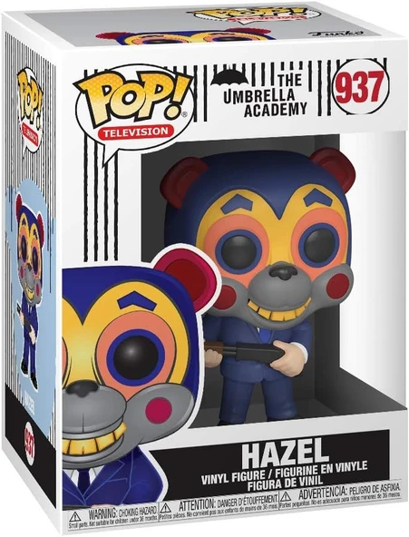 Funko 45055 Pop Tv: Şemsiye Akademisi-Hazel Maskeli Koleksiyon Figürü, Çok Renkli ürün görseli 1
