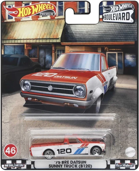 Hot Wheels Premium Hcr11 '75 Bre Datsun Sunny Truck B120 ürün görseli 1