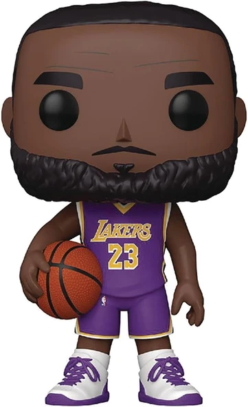 Funko 52359 Pop Deluxe Figür - Nba: Lakers - 10" Lebron James (Purple Jersey), Karışık ürün görseli 1