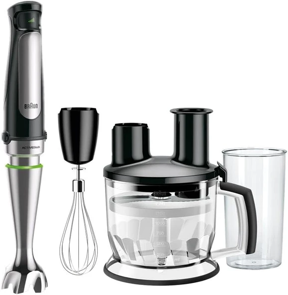 Braun Multiquick 7 Mq 7075X El Blenderi, Activeblade Teknolojisine Sahip Çıkarılabilir Paslanmaz Çel ürün görseli 1