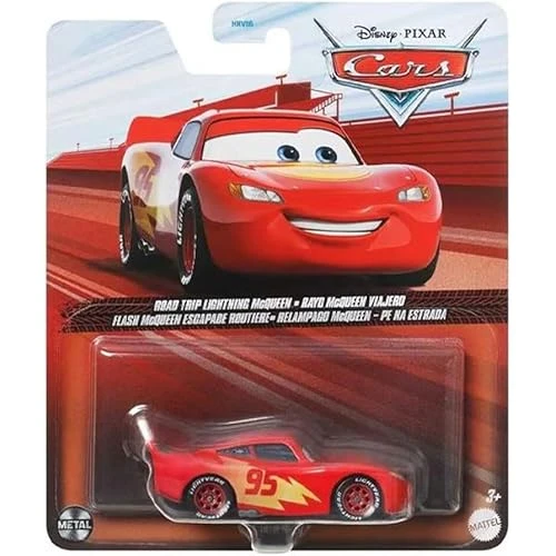 Disney Pixar Cars - Road Trip Lightning Mcqueen (1/55) ürün görseli 1