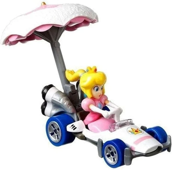 Hot Wheels Mario Kart Planörlü Araçlar Luigi Gvd30 Gvd36 Princess Peach ürün görseli 1
