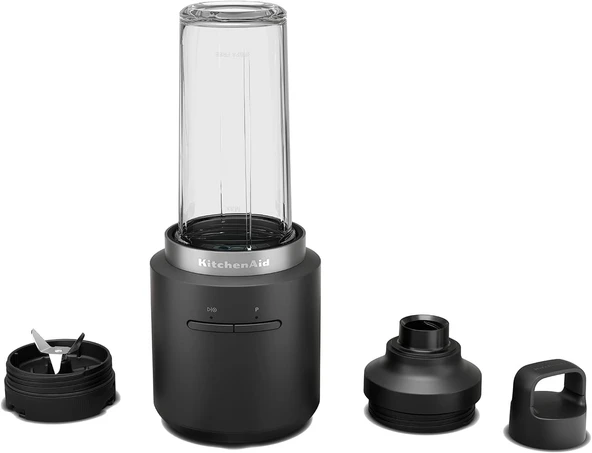 Kitchenaid Go 5Ksbr200Bm Kablosuz Mini Blender Bataryasız Siyah ürün görseli 1