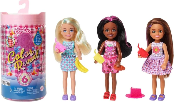 Barbie-Color Reveal Renk Değiştiren Sürpriz Chelsea Piknikte Hlf84 ürün görseli 1