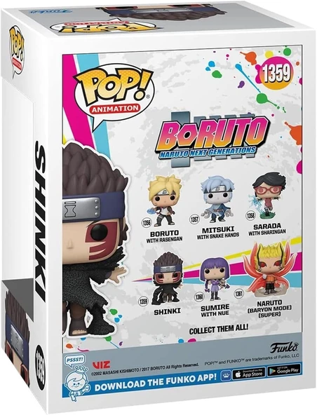 Funko Pop! Animasyon: Boruto - Shinki Vinil Figür - Resim 3