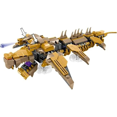 Lego Marvel Leviathan Figürü Minifigürsüz - Resim 2