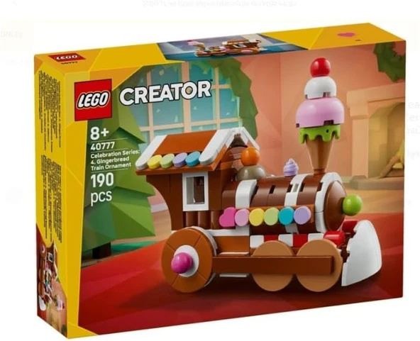 Lego 40777 Creator Kutlama Serisi: Zencefilli Kurabiye Tren Süsü ürün görseli 1