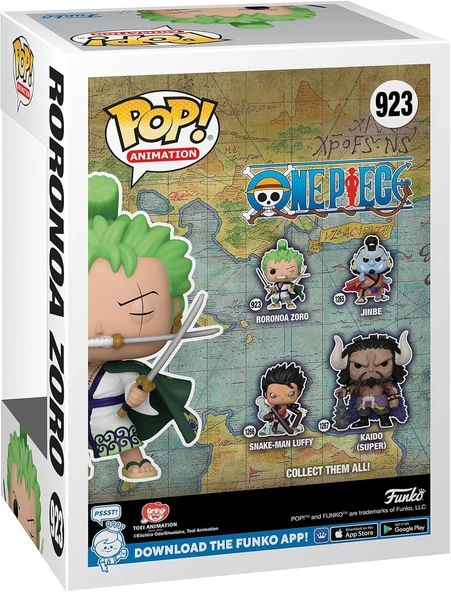 Funko Pop Figür - Animation; One Piece, Roronoa Zoro - Resim 3