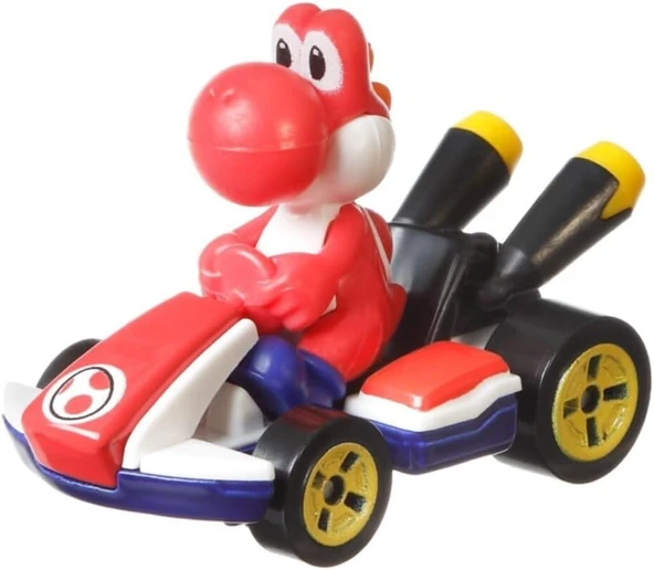 Hot Wheels Hotwheels Mari Kart Araç Red Yoshi Gbg25 Gpd90 Lisanslı Ürün ürün görseli 1