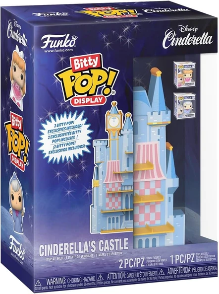 Funko Bitty Pop Display: Cinderella'S Castle, Oyuncak Figür ürün görseli 1