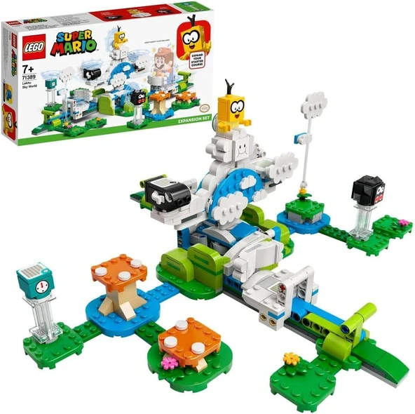 Lego® Super Mario™ Lakitu Gökyüzü Dünyası Ek Macera Seti 71389 - Çocuklar Için Koleksiyonluk Oyuncak ürün görseli 1