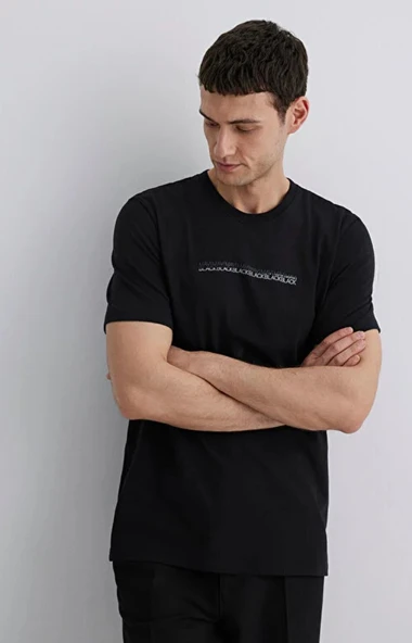 Mavi M0612647 Mavi Black Baskılı Tişört Erkek T-Shirt ürün görseli 1