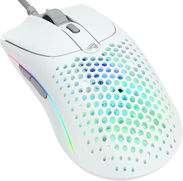 Glorious Model O 2 Rgb Kablolu Bamf Sensörlü 26000 Dpi 59 Gram Gaming Mouse Mat Beyaz ürün görseli 1