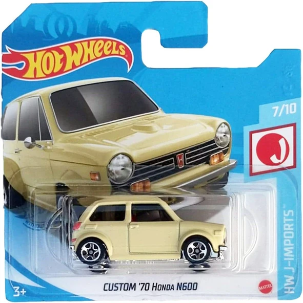Friki Monkey Hot Wheels Custom '70 Honda N600 Hw J Ithal 7/10 (187/250) 2021 Kısa Kart ürün görseli 1