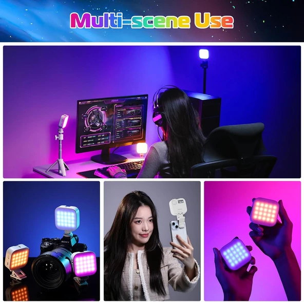 Ulanzi U60 Rgb Video Light L026Gbw1 - Resim 8