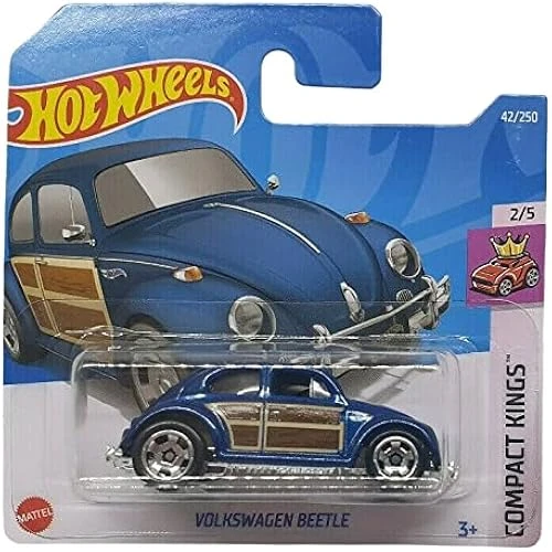 Hot Wheels - Volkswagen Beetle - Compact Kings 2/5 - Hcv26 - Kısa Kart - Vw Beetle - Mattel 2022 ürün görseli 1