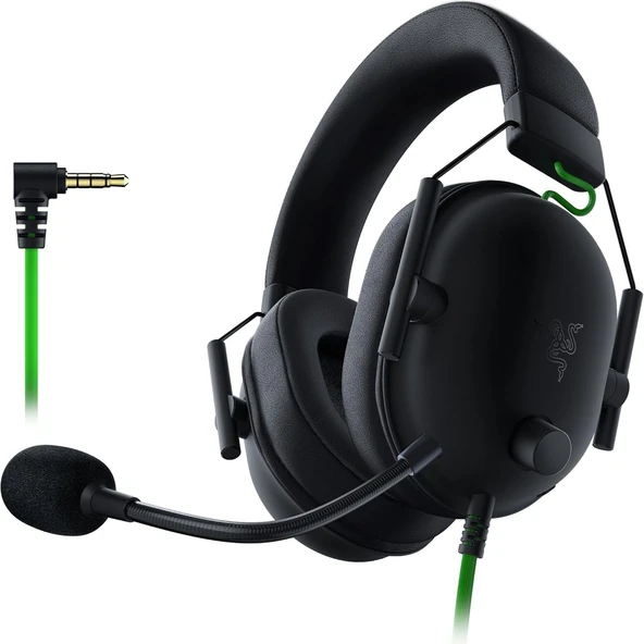 Razer Blackshark V2 X - Premium Espor Oyun Kulaklığı (50Mm Sürücü Kablolu Kulaklık, Pc, Mac, Ps4, Xb ürün görseli 1