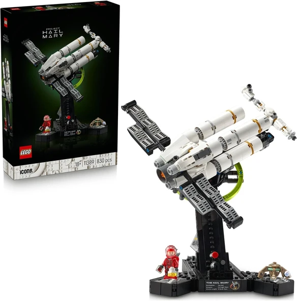 Lego Icons Kurtuluş Projesi 11389 - Yetişkinler Için Ryland Grace Minifigürü Ve Rocky Figürü İçeren ürün görseli 1