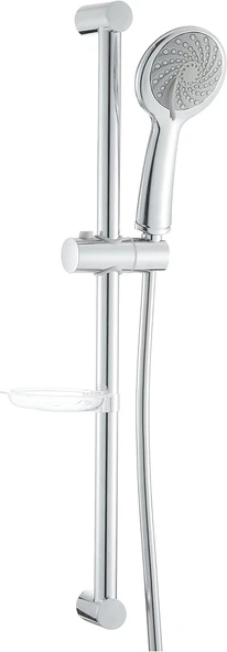 Artema Samba A45680Sta 3F Sürgülü El Duşu Takımı, 6 L/Dk Su Akışı, Duvara Monte, Krom ürün görseli 1