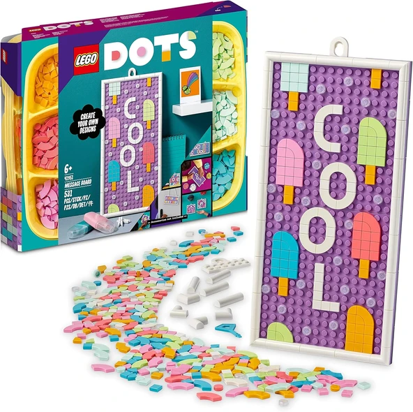 Lego® Dots Mesaj Panosu 41951 - Çocuklar İçin Kendin Yap Oyuncak Yapım Seti (531 Parça) ürün görseli 1