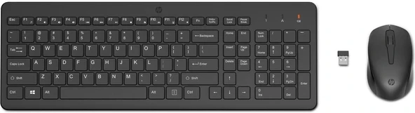 Hp 330 Kablosuz Türkçe Klavye Mouse Seti Siyah 2V9E6Aa ürün görseli 1