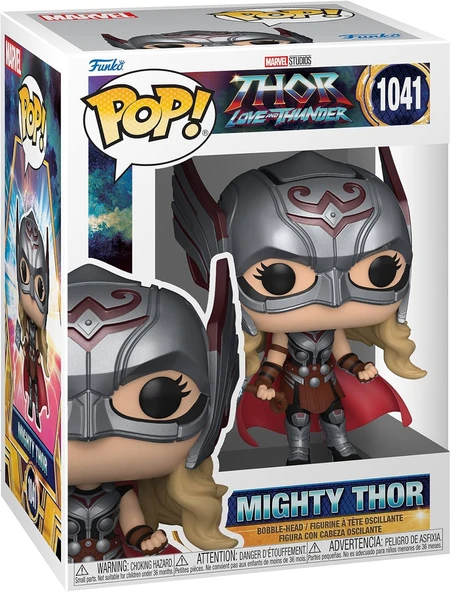 Funko Pop Figür - Marvel: Thor Love & Thunder - Mighty Thor ürün görseli 1
