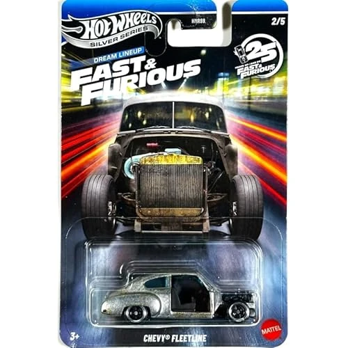 Hot Wheels Gümüş Serisi Hızlı Ve Öfkeli Rüya Dizisi - Chevy Fleetline [Gümüş] 2/5-1:64 Ölçekli Dieca ürün görseli 1
