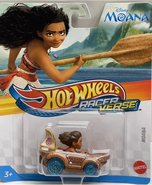 Hot Wheels Racer Verse Moana Car 2024 - Resim 2