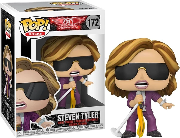Funko Pop! Kayalar: Aerosmith - Steven Tyler, Çok Renkli" ürün görseli 1