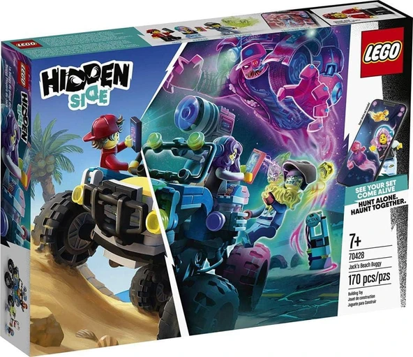Lego Hidden Side Jack'In Plaj Arabası (70428) - Resim 7