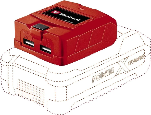 Einhell Akülü Mobil Usb Şarj Cihazı Tc-Cp 18 Li Usb-Solo Power X-Change (18 V Pxc Aküler Için, Akıll ürün görseli 1