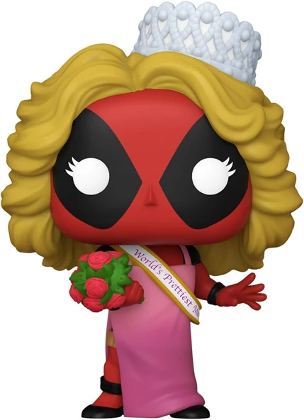 Funko Pop! Marvel: Deadpool - Güzellik Yarışması Deadpool - Resim 2