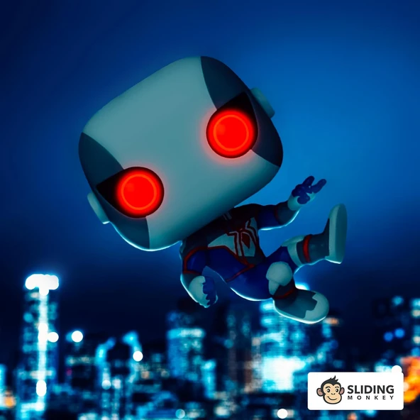 Funko Pop Marvel: Sm- Spider-Man [Figurka] - Resim 3