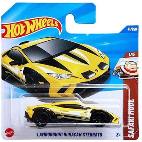 Hot Wheels - Lamborghini Huracan Sterrato - Yellow - Short Card - Jbb86 (1/64) ürün görseli 1