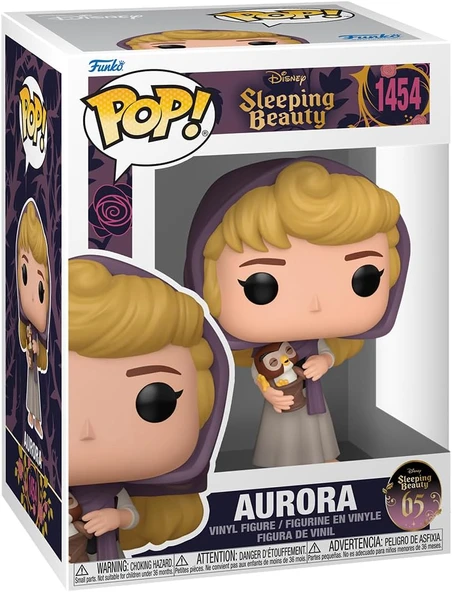 Funko Pop! Disney: Sleeping Beauty 65. Yıl Dönümü - Baykuşlu Aurora - Uyuyan Güzel/Dikenli Ve Prens ürün görseli 1