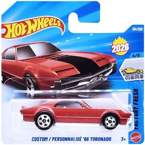 Hot Wheels Custom/Personnalise 66 Toronado - Short Card - Jjh45 (1/64) ürün görseli 1