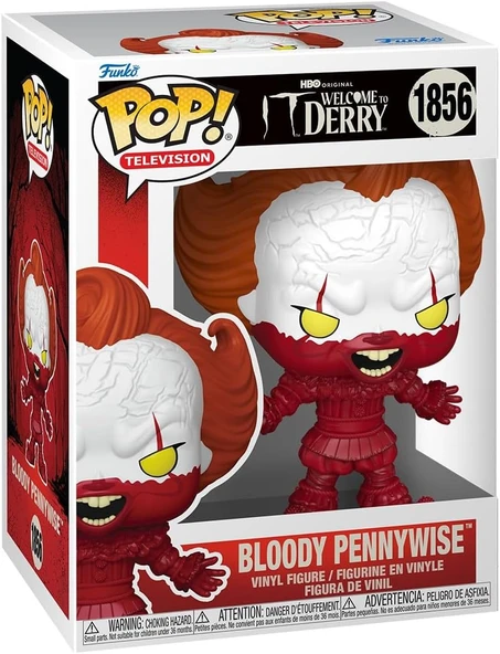 Funko Pop! Tv: Welcome To Derry - Bloody Pennywise - Koleksiyonluk Vinil Figür - Hediye Fikri - Resm ürün görseli 1
