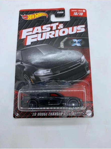 Hot Wheels Dodge Charger Hellcat *Fast And Furious, Oyuncak Araba ürün görseli 1