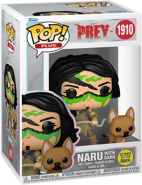 Funko Pop! Plus: Prey - Naru With Sarii - Glow In The Dark - Koleksiyon Vinil Figür - Hediye Fikri - ürün görseli 1