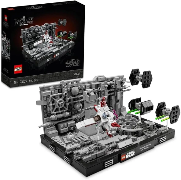 Lego® Star Wars™ Ölüm Yıldızı Hendek Akını Diyoraması 75329 - Yetişkinler Için Koleksiyonluk Sergile ürün görseli 1
