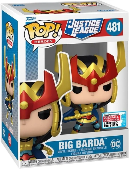 Funko Pop! Big Barda (Dc) 2023 Fall Convention Limited Edition - Resim 2