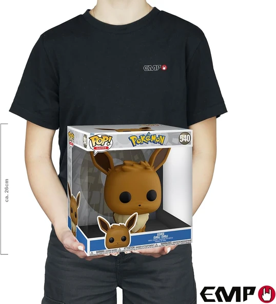Funko Pop Figür Jumbo: Pokemon- Eevee - Resim 3