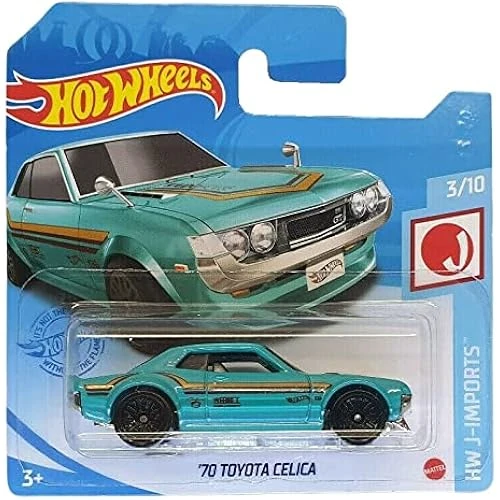 Hot Wheels - '70 Toyota Celica - Hw J-Imports 3/10 - Gtc09 - Kısa Kart - Kaido Evi - Mattel 2021 ürün görseli 1