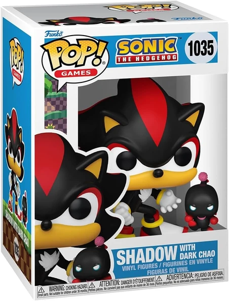 Funko Pop&Buddy: Sonic- Shadow/Chao Figür ürün görseli 1