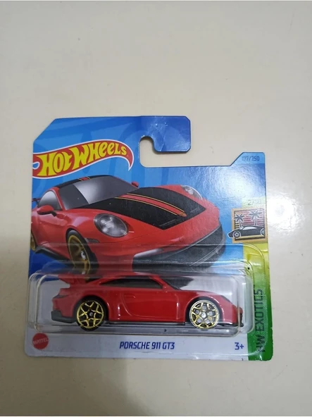 Hot Wheels Porsche 911 Gt3 Kırmızı ürün görseli 1