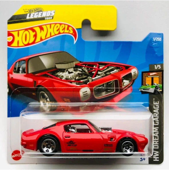 Hot Wheels 2022 Yeni 1970 Pontiac Firebird Red 1:64 Ölçek Hotwheels Marka 1/5 ürün görseli 1
