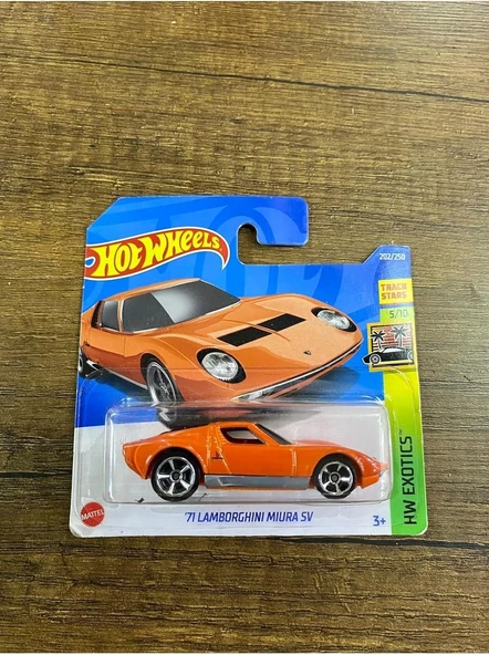 Hot Wheels ‘71 Lamborghını Mıura Sv Nadir Bulunan Araçlardan Koleksiyonluk Güzellikte ürün görseli 1