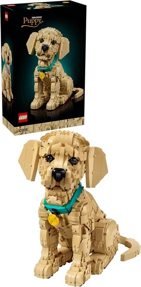 Lego 11384 Icons Yavru Golden Retriever ürün görseli 1